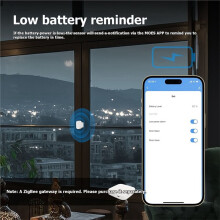 Tuya ZigBee Slimme Raam-, Deur- en Poortsensor Draadloze Huisbeveiliging Alarmsysteem Anti-Diefstal Toegangsmonitor