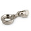 2X Silver Metal Mic Clip Microphone Shock Mount Bracket Simple Mic Stand Accessories Use Flexible Angle Adjustment 2