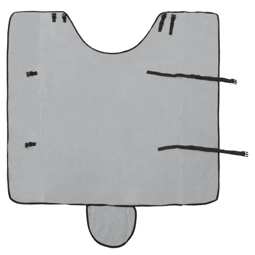 VidaXL vidaXL Horse Blanket Full Light Grey and Pink 155 cm Polyester 2