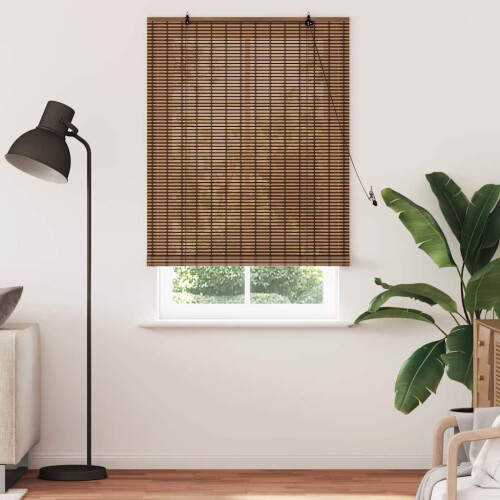 VidaXL vidaXL Roller Blind Brown 110 x 220 cm Bamboo 1