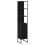 VidaXL vidaXL Bathroom Vanity Units with Shelf 3 pcs Black Engineered wood 4