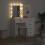 VidaXL vidaXL Dressing Table 2 pcs White 50 x 41 x 135 cm Engineered wood 3