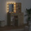 VidaXL vidaXL Dressing Table Set with Drawer 2 pcs Sonoma Oak Engineered Wood 4