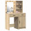 VidaXL vidaXL Dressing Table Set with Drawer 2 pcs Sonoma Oak Engineered Wood 3