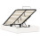 VidaXL vidaXL Ottoman Bed Frame White 135 x 190 cm Solid Pine Wood 4