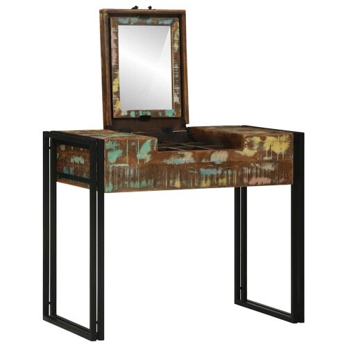 VidaXL vidaXL Bedroom Dressing Tables Multicolour Solid Reclaim wood 1
