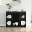 VidaXL vidaXL Sideboard Black Oak 100 x 37 x 75.5 cm 4