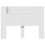 VidaXL vidaXL Storage Headboard with LED White Engineered Wood 4