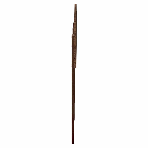 VidaXL vidaXL Headboard Brown Oak Engineered wood 1