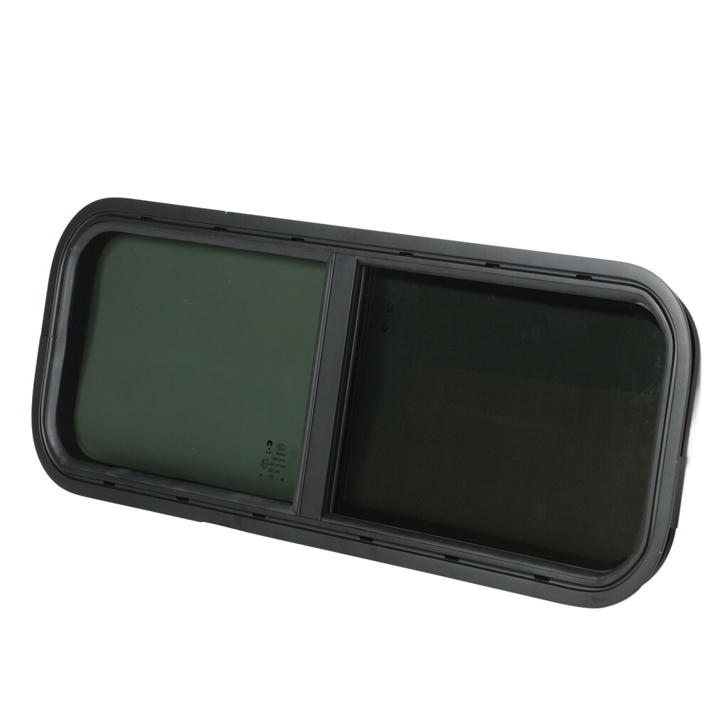 900X300mm Rv Sliding Window Black 7293282190986