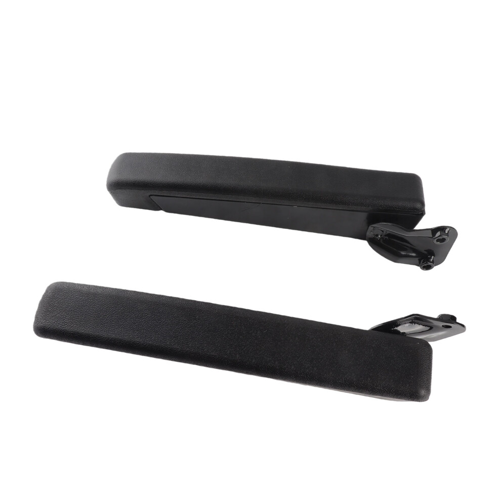 Universal Pair Armrest Pu Sponge 120 Black 7293282194878