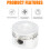 52.4mm 4-Stroke Piston Ring Set 110cc 3