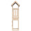 VidaXL vidaXL Play Tower Brown 52.5 x 46.5 x 208 cm Solid Pine Wood 2