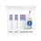 simplehuman CW0259 code J Custom Fit Bin Liner Bulk Pack, White 1
