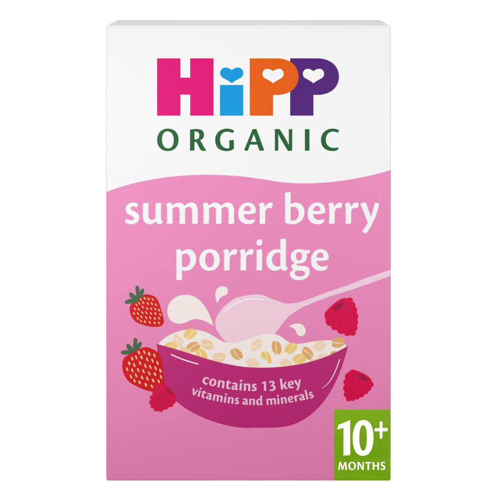 Hipp Organic Summer Berry Multigrain Porridge 10+ Months 200G (Pack
