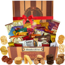 Biscuits Gift Set Hamper Bundle Contains 30 Packs of Individually