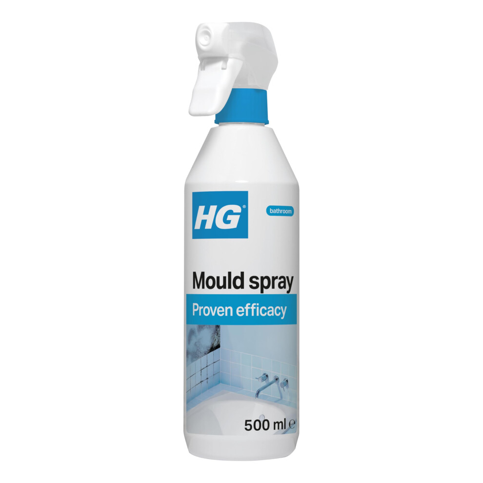 Hg Mould Remover Spray | Kills Black Mold & Mildew On Walls & Tiles |