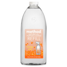 Method Antibacterial Spray Refill, All Purpose Cleaner, Orange Yuzu,