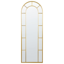 Wall Mirror CROSSES 60 cm 170 cm Metal Gold