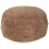 Beliani Pouffe KANDHKOT Cotton Brown 1