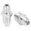 2 Pcs 6AN Steering Box O Ring Fitting 21