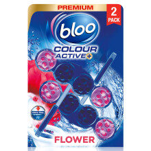 Bloo Colour Active Toilet Rim Block Fresh Flowers with