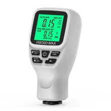 HW300-MAX Laagdiktemeter 0-2000UM Autolak Laagdikte Tester Auto Coating Meetinstrument Wit