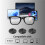 Rotating LED Light Blocking Stickers for  Glasses for , , Skyler, Headliner 1