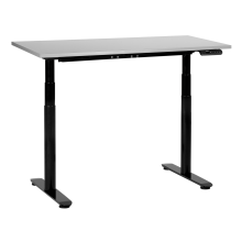 Electric Adjustable Standing Desk DESTINAS Grey/ Black 120 cm 72 cm