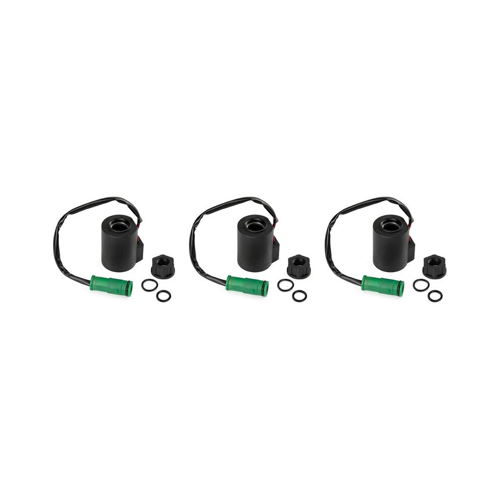 3X 24V Solenoid Valve Coil For Excavator Ec140 Ec160 Ec210 Ec240 Ec290 Ec330 Ec360 Ec460 Ec210b 14527267 4711982325512