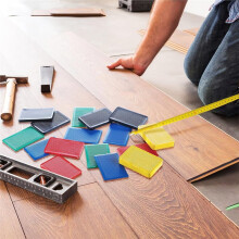 300 Pieces Structural Tile Plastic Shims for Leveling 1/13''-2/5'' Plastic Flat Furniture Shims for Toilet Door,5 Colors