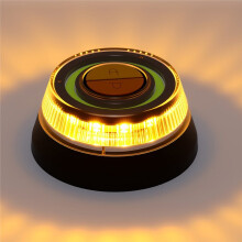 Wireless Beacon Light Battery LED Strobe for Trucks, Portable Flashing Emergency Safety Warning Light IP67 Waterproof
