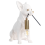 Beliani Table Lamp Dog ROCCO White 1