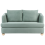 Beliani Sofa 2 Seater RATTVIK Fabric Light Green 1