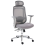 Beliani Office Chair OLYRA Grey 1