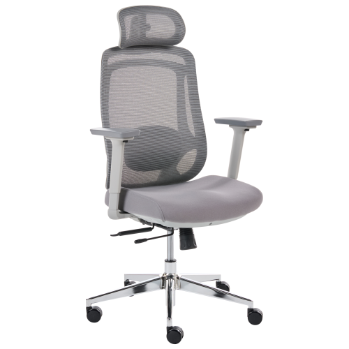Beliani Office Chair OLYRA Grey
