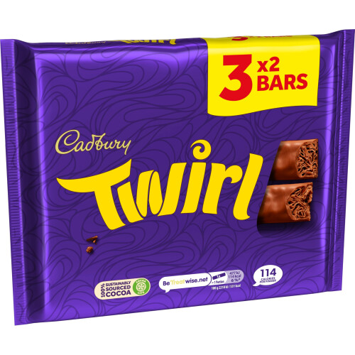 Cadbury Cadbury Twirl Chocolate Bar 129 1