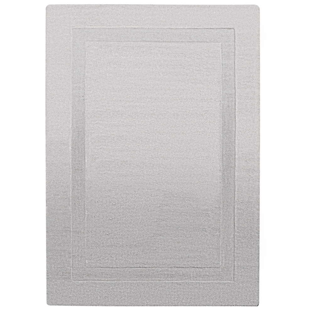 Beliani Rug Kargil Grey 160 X 230 Cm Wool