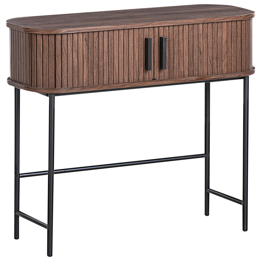 Beliani Console Table Bradley Dark Brown