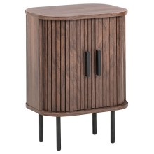 Bedside Table BRADLEY Dark Brown