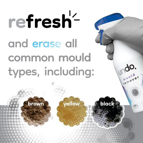 Undo Mould Remover Spray (500 ml) | Fast-Acting Active Powerful 2