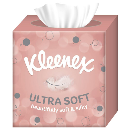 Kleenex Kleenex Ultra Soft Facial Tissues, Single Cube 1