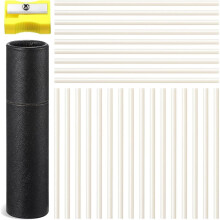 Chalk Pencil Refill Sets, 25 Pcs Tailors Sewing White Chalk Refill Fabric Marking for Quilting Embroidery DIY Crafts