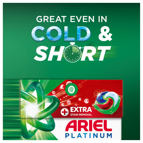 ARIEL Ariel Platinum Washing Pods Extra Stain Removal (44ctx3) 2