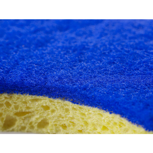 Spontex 2 Spongy Non-Scratch Sponge Scourers| | Super Absorbent & 2