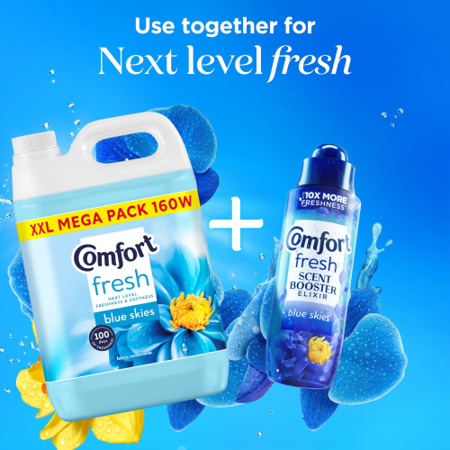 Comfort Comfort Fresh Blue Skies Fabric Conditioner Softener with 1