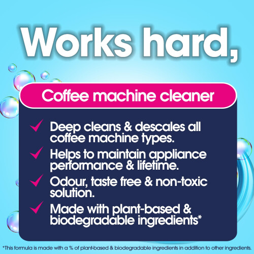 Ecozone Coffee Machine Cleaner and Descaler 500 ml - 5 Applications 1