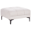 Beliani Ottoman ALNES Fabric Off-White 1