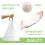 Teivio 3 Liter Small Bin Liners with Tie Tap, 88 Counts Strong 4
