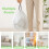 Teivio 3 Liter Small Bin Liners with Tie Tap, 88 Counts Strong 5